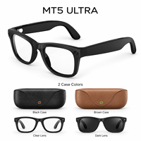 Nouvelles Lunettes Intelligentes MT5 Ultra 2026 avec Traduction IA, Caméra HD 800W, Stabilisation d'Image et Contrôle Tactile pour Hommes et Femmes