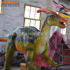 Parasaurolophus ไดโนเสาร์กลเหมือนจริงสำหรับการจำลองสวนสนุก Dino Animatronic รุ่น - Product Image 2