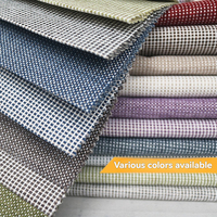Nouveau design YAYU YY-904 Tissu en lin teint 100 % polyester tricoté, épais et résistant à l'abrasion pour chaises, canapés et mobilier de maison