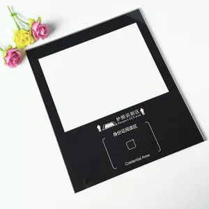 1mm 2mm 3mm Smart Home Appliance pantalla táctil personalizada LCD TV pantalla ventana cubierta delgada pantalla de seda impresa Panel de vidrio templado
