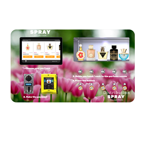 Máquina expendedora automática personalizada de muestras de perfumes, aceites y fragancias, con pago con monedas, tarjetas, efectivo y tarjetas de crédito, modelo Only Coin Card Standing Credit Fully Xyz Cash, para pequeños perfumes en aerosol. - Product Image 2