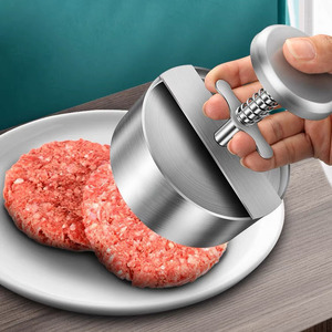 Máquina prensadora de hamburguesas de ternera con molde a presión para hacer empanadas de ternera, pastel, bola de arroz, herramienta para carne y aves - Product Image 4