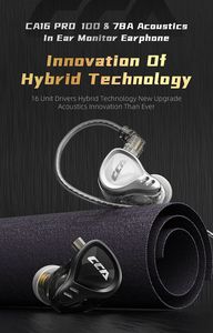 หูฟังไฮไฟ CCA CA16 PRO แบบไฮบริด ใส่ในหู ดีไซน์แบบคล้องหู ตัดเสียงรบกวน ให้เสียงระดับพรีเมียม - Product Image 2