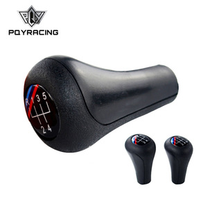 หัวเกียร์รถยนต์ Poyracing 5 6 สปีด พลาสติก ออกแบบตามหลักสรีรศาสตร์ สำหรับรถยนต์ BMW ซีรีส์ 1 3 5 6 รุ่น E30 E32 E34 E36 E38 E39 E46 E53 - Product Image 1