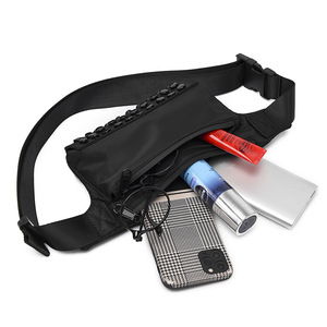 Bolso de pecho estilo punk con cierre de contraseña para hombre, moderno, impermeable, de nailon, para primavera, de gran capacidad, para exteriores, tipo mensajero. - Product Image 4