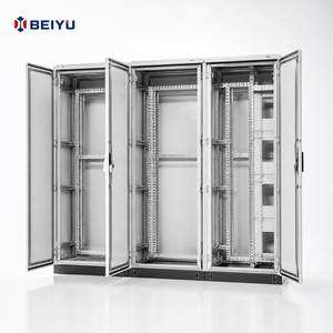 Custom Modular Multi-Door Electrical Cabinet Sheet Metal Fabrication Stainless Steel Enclosure Parts for Automation Systems
