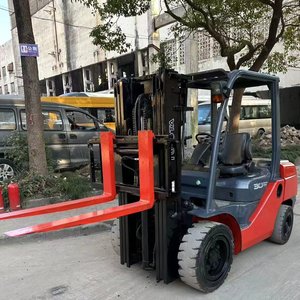 Perfect Quality Used Toyota Japan <b>Forklift</b> for FD30 3T 2024 Model Diesel Powered Two Stage Mast Motor Gearbox Pump - Product Image 2