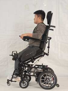 Hot-selling con certificazione CE prezzo di fabbrica in piedi sedia a rotelle motorizzata per disabili - Product Image 3