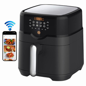 Horno digital <span class=keywords><strong>de</strong></span> <span class=keywords><strong>12</strong></span> <span class=keywords><strong>litros</strong></span>, <span class=keywords><strong>freidora</strong></span> <span class=keywords><strong>de</strong></span> <span class=keywords><strong>aire</strong></span> con WIFI TUYA - Product Image 2