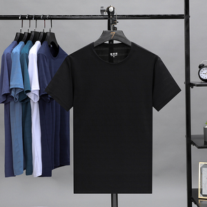 Camiseta de Verano de Secado Rápido para Hombre, Cuello Redondo, Informal, Deportiva, Transpirable, para Correr - Product Image 2