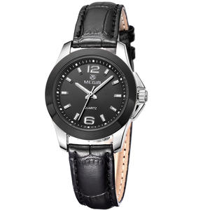 Elegante pareja de relojes de pulsera de cuarzo a prueba de agua con correa de acero inoxidable recién llegados de fabricante al por mayor - Product Image 2