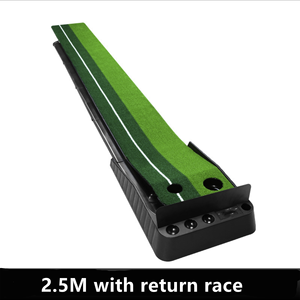 Heetverkopende groothandel golf trainingshulpmiddelen automatisch balreturnsysteem putting green mat voor oefenmateriaal - Product Image 3