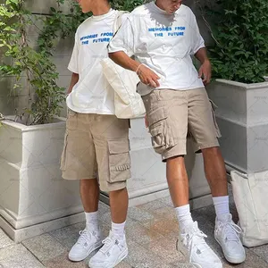 Zomer Nieuw Ontwerp Utility Cargo Shorts Bermudas Stijl Casual Streetwear Cargo Shorts Voor Heren