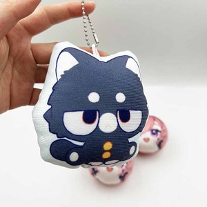 Custom Stuffed Small Animals Plush Keychain Mini Cute Toy Business Gift Wholesale Digital Photo Keyring Decoration