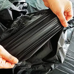 Einweg große dauerhafte dicke industrielle Haushalt medizinische Krankenhaus schwarze Rolle hdpe Müll Plastiktüte in Rollen 120 240 l