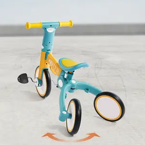 बच्चों मिनी ट्राइक सुरक्षित बच्चों एल्यूमीनियम तिपहिया संतुलन खिलौना बाइक बच्चों बेबी बच्चों के लिए 8 इंच ट्राइक