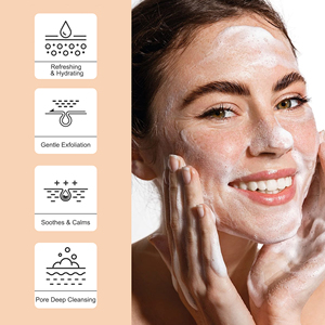 Nhãn Hiệu Riêng 24K Vàng Sữa Rửa Mặt Nhẹ Nhàng Giữ Ẩm Chống-Lão Hóa Glowing Rửa Mặt Gel Cho Tất <span class=keywords><strong>C</strong></span>ả <span class=keywords><strong>C</strong></span>á<span class=keywords><strong>c</strong></span> Da - Product Image 3