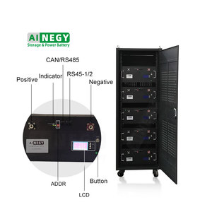 بطارية ليثيوم فوسفات حديد مخصصة 240 فولت 100 أمبير في الساعة، بطارية ليثيوم عالية الجهد 192 فولت 240 فولت 384 فولت 100 أمبير في الساعة 200 أمبير في الساعة لتخزين الطاقة في محطات الطاقة - Product Image 6