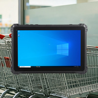 Terminal Portátil con Escáner de Código de Barras 2D, Lector RFID UHF, PDA Biométrico con Lector de Huellas Dactilares, Colector de Datos, Tablet con Wifi para Windows/Linux