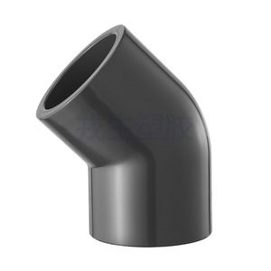 Codo de 45 Grados de PVC American Standard, Conector SCH80, Curva de Tubería de Suministro de Agua de PVC de 135, Tuberías Compuestas - Product Image 1
