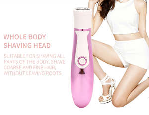 USB 4 in 1 <b>Women's</b> Body Hair Removal Device Nose Hair Trimmer & Eyebrow Shaver USB - Product Image 5