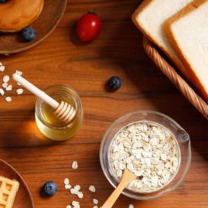 Tailai 50 pezzi 3 pollici in legno di miele bastone di miele bacchetta di miele agitatore per il miele di raccolta dispenser gocciolante barattolo portatile - Product Image 3