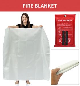 Manta Ignífuga de Fibra de Vidrio para Emergencias en el Hogar y la Cocina, 40"*40 Pulgadas, Suave, con Logotipo Personalizado para Automóvil - Product Image 2