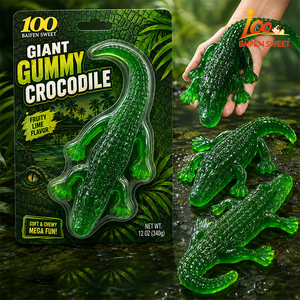 Gomitas Gigantes Personalizadas 100SWEET con Sabor a Arándano Azul, Blancas - Product Image 4