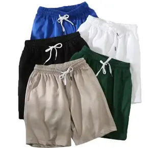 Pantalones cortos de moda callejera para hombre, pantalones deportivos de playa de tres cuartos, pantalones casuales para jóvenes