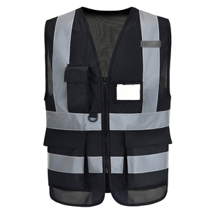 Chaleco de Alta Visibilidad para Gerente de <span class=keywords><strong>Seguridad</strong></span>, para Trabajos de <span class=keywords><strong>Seguridad</strong></span> en Obras - Product Image 2