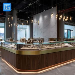 <span class=keywords><strong>Vitrine</strong></span> de présentation de bijoux commerciale, cadre métallique, présentoir de vente au <span class=keywords><strong>d</strong></span>étail, espace commercial, <span class=keywords><strong>vitrine</strong></span> de luxe pour bijouterie - Product Image 3