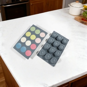 Molde para hornear pasteles, molde de base de 12 bolas conectadas, molde de decoración DIY, molde para velas - Product Image 4