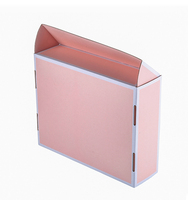 Boîte en papier personnalisée pour téléphone, emballage pour gadgets, au détail, couverture arrière pour téléphone, 50 pièces