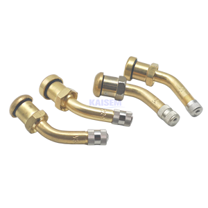 KAISHENG Nouvelles Valves de Pneu Robustes V3-22-1 V3-20 en Laiton <span class=keywords><strong>pour</strong></span> Camion, Sans Chambre à Air, avec <span class=keywords><strong>Joint</strong></span> <span class=keywords><strong>Torique</strong></span>, à Sertir, Résistantes au Froid, à la Chaleur et à l'Ozone - Product Image 3