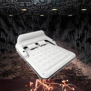 <span class=keywords><strong>Matelas</strong></span> <span class=keywords><strong>Gonflable</strong></span> Double Pliant Haut à Gonflage Automatique 2025 avec Pompe Intégrée, Design Moderne pour Chambre - Product Image 3