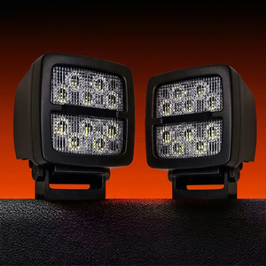 ไฟทำงาน LED ทรงสี่เหลี่ยม ทนทาน 4x4 55W 4.5 นิ้ว สว่างมาก กันน้ำ IP69K IP68 สำหรับรถขุดเหมือง รถบรรทุกหนัก รถแทรกเตอร์ - Product Image 1