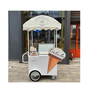 Chariot mobile à glaces et sucettes glacées certifié CE, très demandé, à vendre - Product Image 3