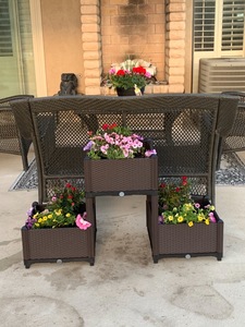 Nhà Cung Cấp Giá Từ Nhà Sản Xuất Từ Nhà Máy Hộp Trồng Giường Sân Vườn Nâng Cao Bằng Nhựa Hộp Trồng Cây Tự Lắp Ráp - Product Image 3