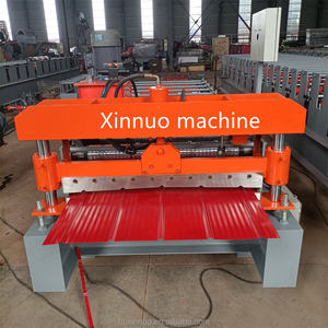 PLC自動制御金属パネル壁クラッディングパネル成形機 - Product Image 2