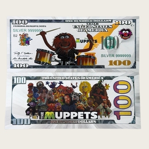 2026 5 Modellen Amerika Anime Bankbiljet in 24K Zilver Goud Geplateerd voor Cadeaus - Product Image 4
