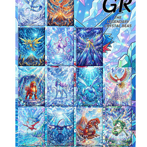 YQ Nouvelle conception Sac surprise en promotion Carte de jeu Pokémon de qualité Carte Pokémon en métal Carte à jouer personnalisée - Product Image 4