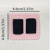Support de stylo élastique en cuir pour carnets et tablettes, auto-adhésif, 2 trous, pochette de rangement pour stylet d'ordinateur portable