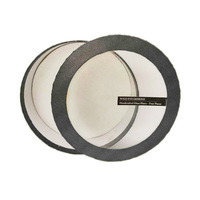 Boîte rigide de luxe imprimée par coutume recyclable avec les boîtes en carton rondes de couvercle transparent pour le gâteau de bougie de fleur