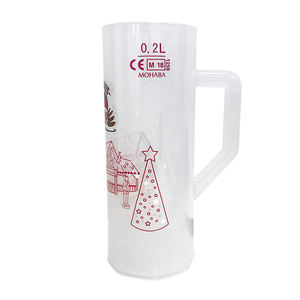 Klassiek Ontwerp Plastic Drinkgerei Handvat Ideaal Voor Het Serveren Van Koffie Warme Thee Chocolade Plastic Bier Stein Cup - Product Image 4