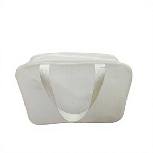 Borsa a rete esagonale grande per organizzare vestiti, bianca, nera, blu, viola, rosa, 6 borse per confezione, contenitore multiuso per soggiorno - Product Image 2