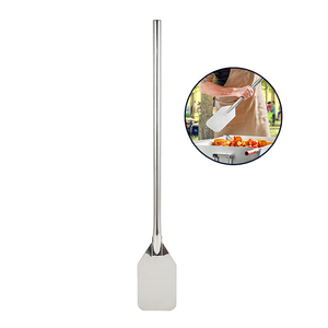 Espátula Mezcladora de Acero Inoxidable con Mango Largo, Espátula para Remover en Cocina, Olla Grande, Cocina de Restaurante - Product Image 4