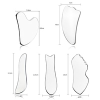 Planche Gua Sha en acier inoxydable de qualité supérieure, outil de massage pour la relaxation musculaire et la beauté du visage, outils de soin de la peau, outil de sculpture du visage