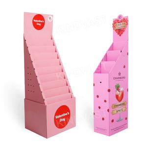 Hot Sale Kerstfestival Promotionele Product Display Rack Kartonnen Vloer Display Cadeau Kerstboom Display Stand - Product Image 6