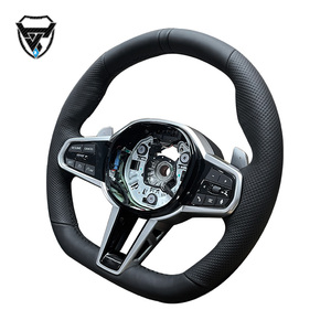 Volant en cuir modifié HJX Black Series pour BMW M8 8 7 X7 6 <span class=keywords><strong>GT</strong></span> X6 M5 5 X5 X4 X3 F10 E70 E90 ZC-I7-P101 - Product Image 2