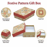 Boîte à pâtisserie personnalisée avec logo, boîte d'emballage pour bonbons, boîte en carton rigide, boîte cadeau de Noël, boîte en papier personnalisée imprimée